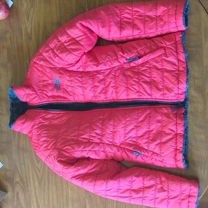 The North Face Kids Bright Pink Puffer Jacket